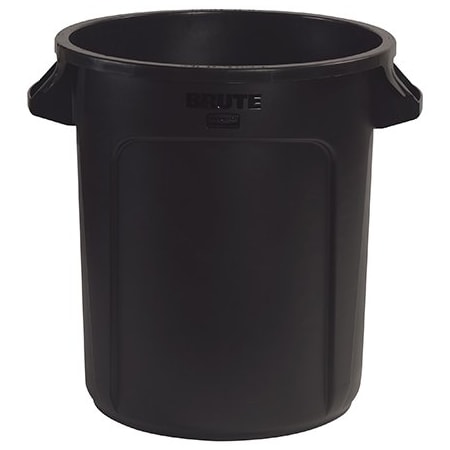 Rubbermaid Rubbermaid Brute Trash Can - 10 Gallon, Black BUY00540780